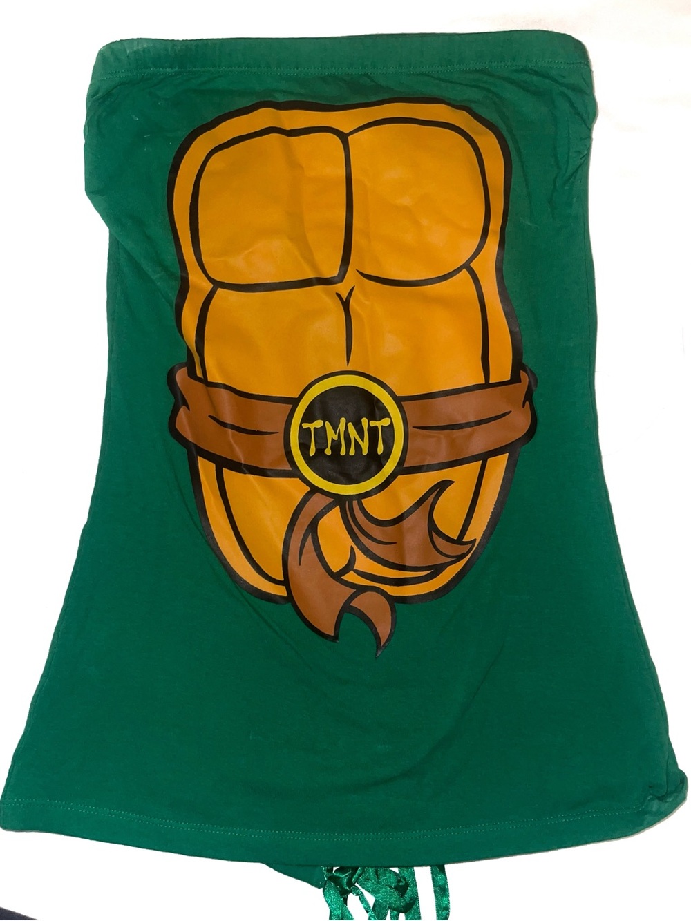 Halloween Costume Ninja Turtles tube top Size M